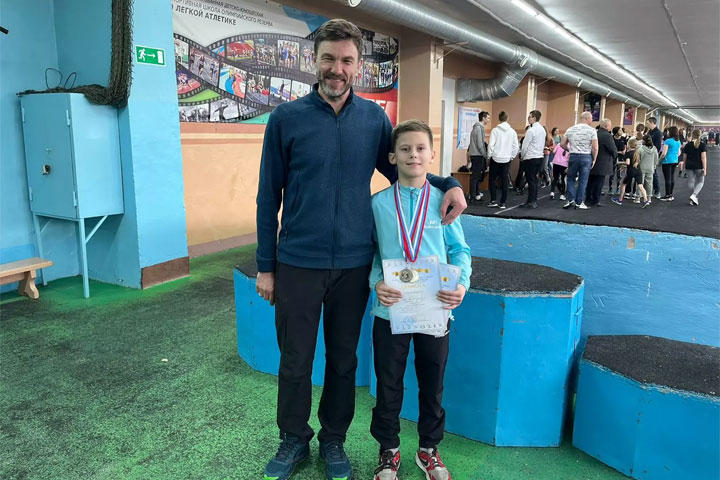 Спортсмен из «Ирбиса» занял призовое место в первенстве школы по легкой атлетике