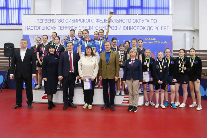 Теннисисты из Хакасии завоевали медали первенства СФО