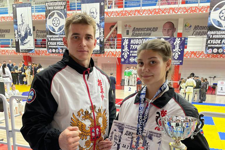 Гурули Нино из Хакасии - серебряный призер всероссийских соревнований по киокусинкай 