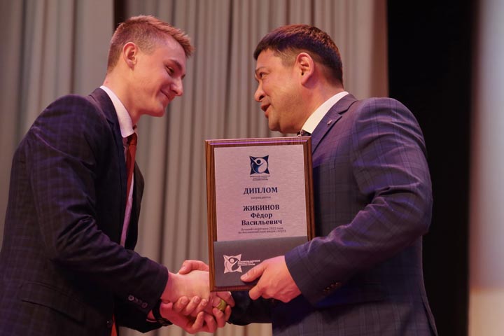 Студент ХГУ три года подряд становится лучшим спортсменом Хакасии