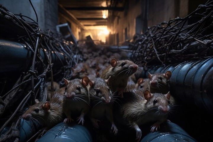 Город металлургов в Хакасии наводнили крысы. Кто их будет считать