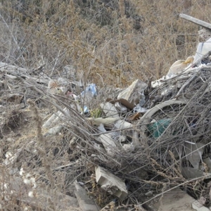 «Вспыхнуть может в любой момент» - житель Хакасии обеспокоен мусором у своего участка