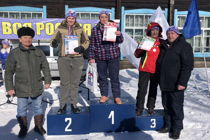 В северном районе Хакасии прошли лыжные соревнования