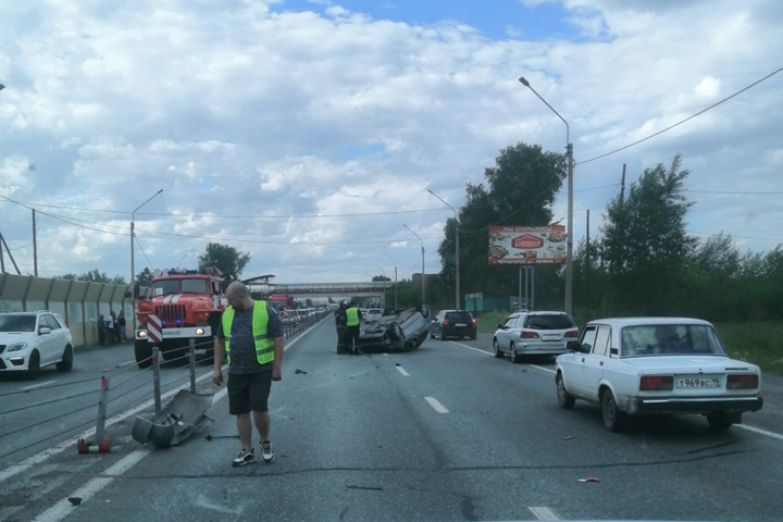 Подробности пятничной аварии между Абаканом и Черногорском 