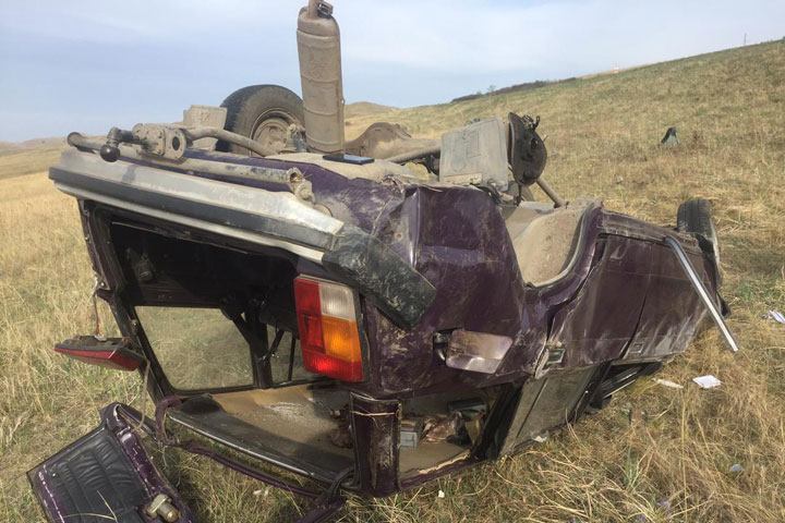 В Ширинском районе «четверка» слетела с дороги, водитель погиб 