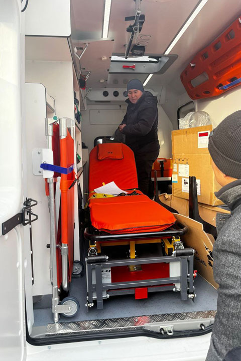 Поручение президента: Хакасия получила партию машин скорой помощи для сел