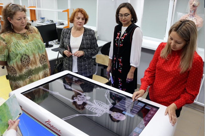 Хакасская национальная гимназия подписала соглашение о сотрудничестве с новосибирскими школами 