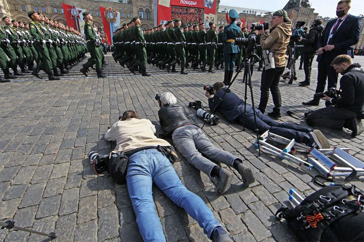 В Москве прошла генеральная репетиция Парада Победы