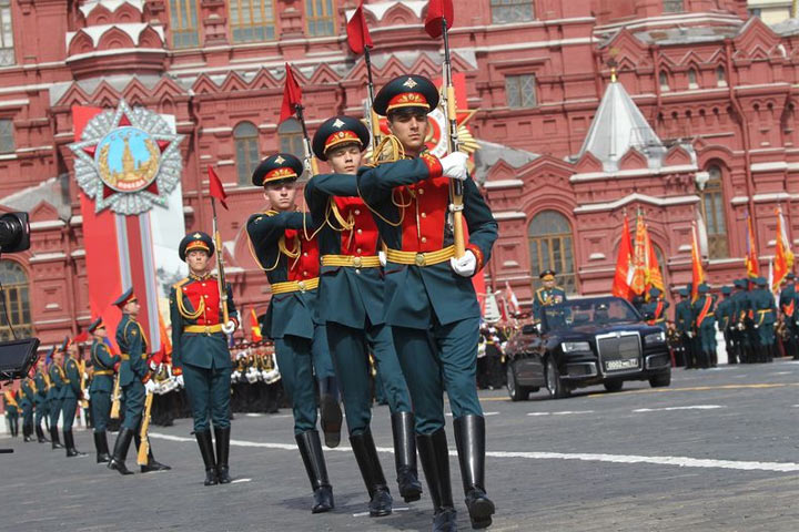 В Москве прошла генеральная репетиция Парада Победы