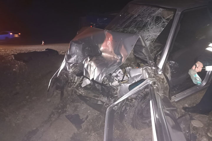 Серьезная авария на трассе Абакан - Саяногорск