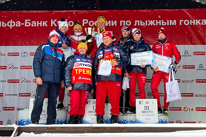 Большунов и Степанова - победители гонок на этапе Кубка России в Хакасии