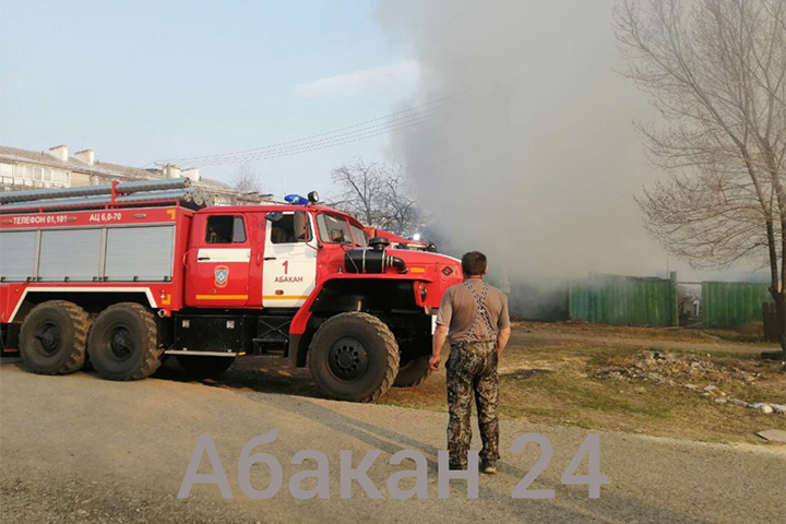 В Хакасии суббота выдалась огненной - 15 пожаров