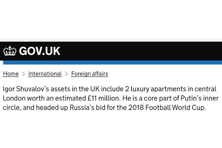 Квартира – в Лондоне, должность – в Москве. Элита, готовая предать Россию, названа пофамильно