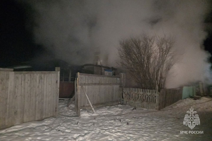 В Аскизском районе на пожаре погибли 4 человека, в том числе ребенок