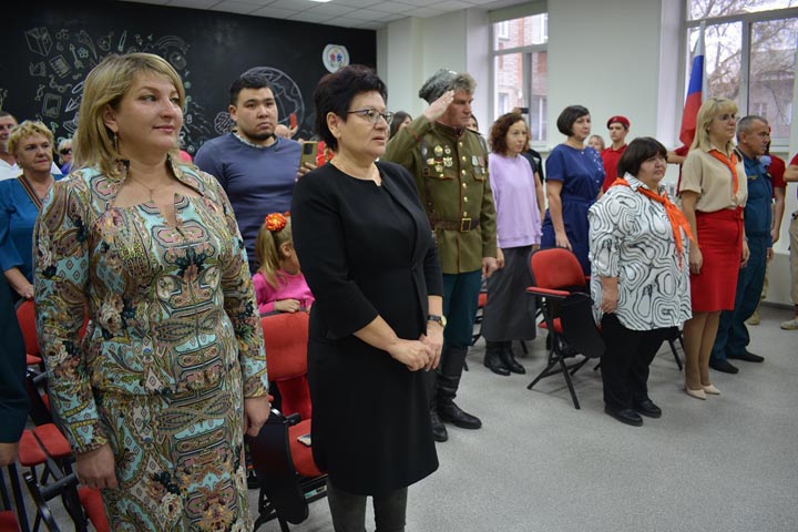 В Алтайском районе открылся кадетский класс