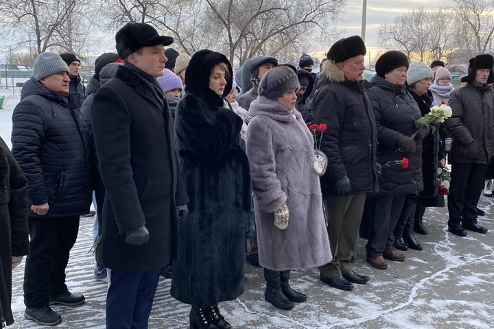 Алтайский район Хакасии увековечил память о погибшем герое 