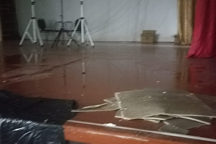 Затопило актовый зал, библиотеку и не только - Минкульт Хакасии прокомментировал ЧП в селе Зеленое