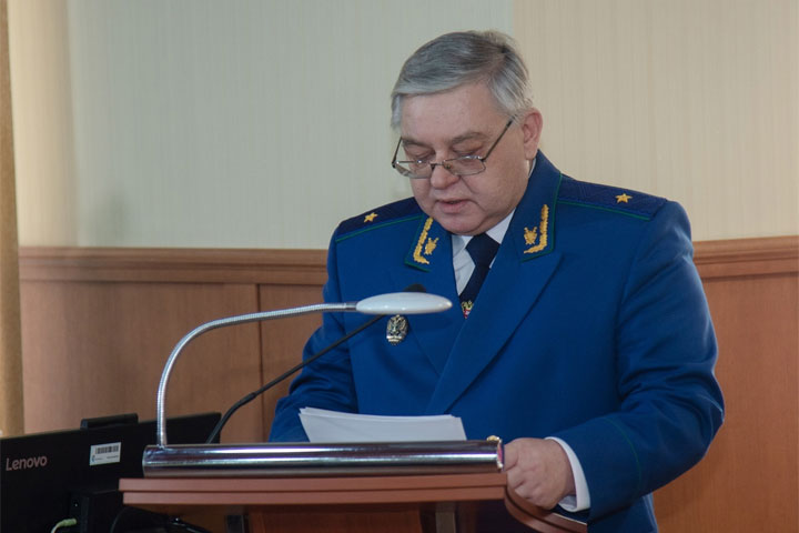 Юрий Русанов принял участие в коллегии прокуратуры Хакасия