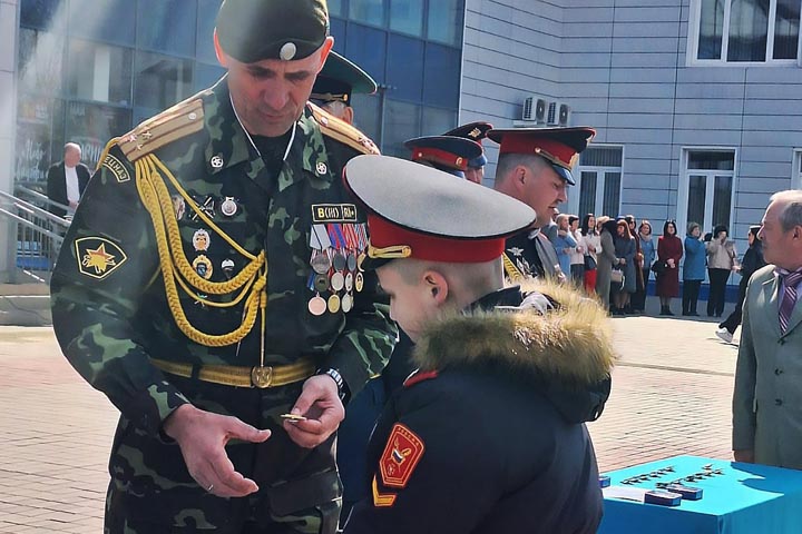 Минусинский кадетский корпус отметил свое 25-летие