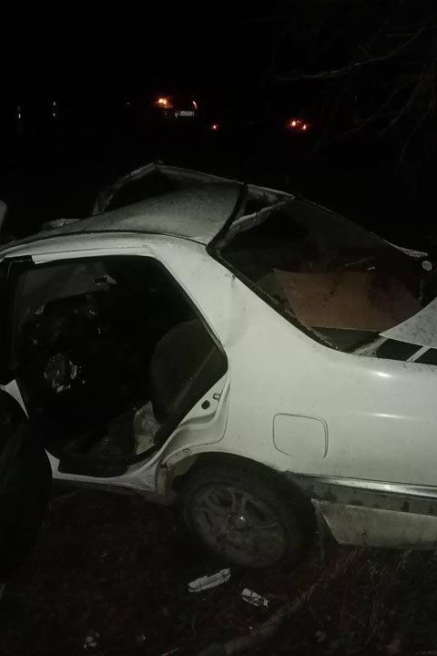 На Аскизском тракте погиб водитель Toyota Corona 