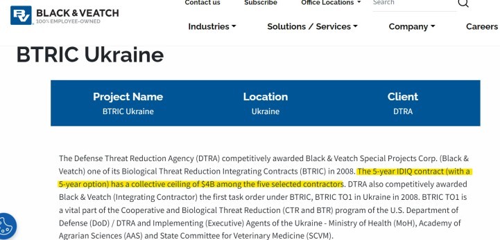 США отправят в бой 46 биолабораторий: На Украине готовится «грязный контрнаступ»