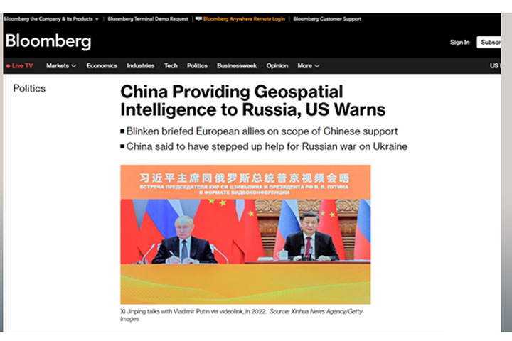 Китай помогает русским точно бить ракетами в цель: Вашингтон в истерике