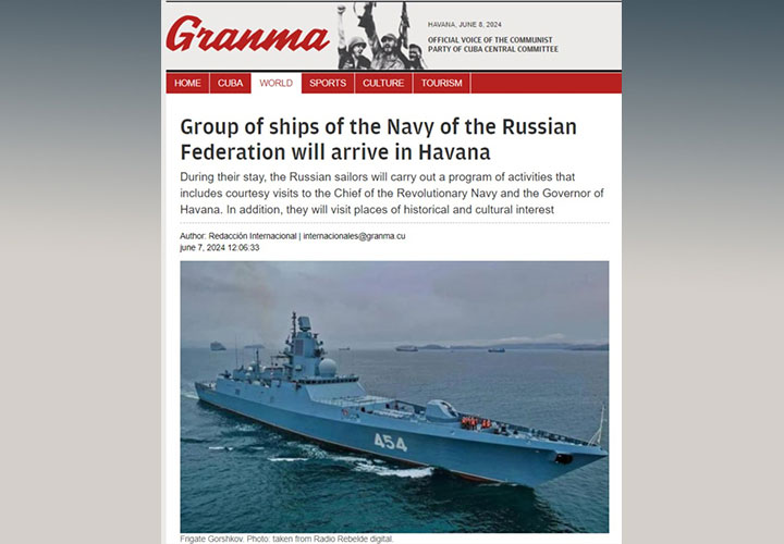 Русские корабли идут в Гавану: Ответ Путина на удары по России прилетит с Кубы?