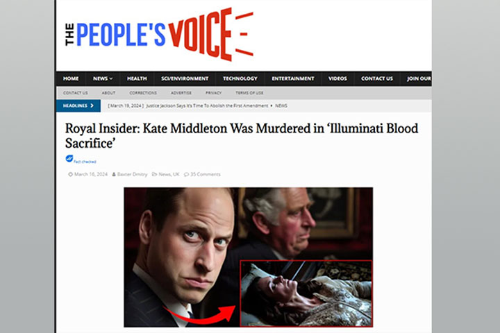 Принцесса Уэльская Кейт Миддлтон убита. Страшная тайна королевской семьи