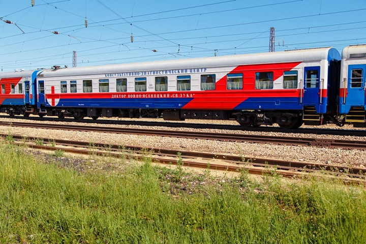 Поезд здоровья «Святитель Лука» прибудет в Хакасию в июне