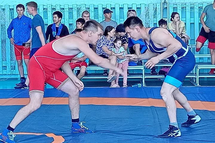 В Хакасии прошел чемпионат по вольной борьбе среди мужчин 