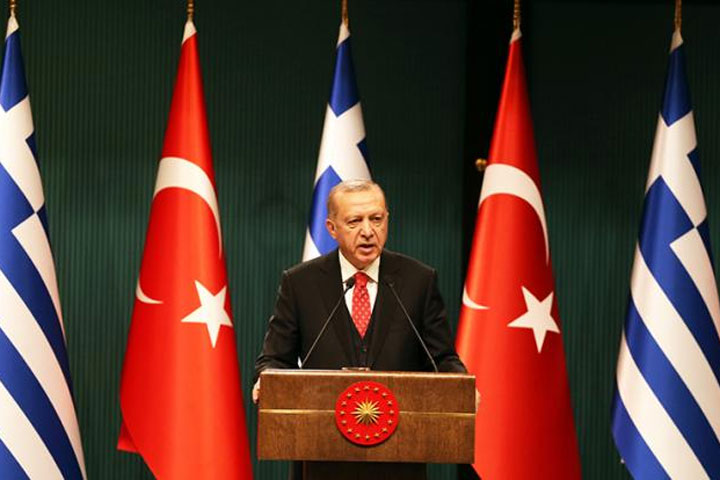 Эрдоган испугался войны с Грецией из-за России