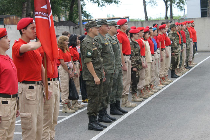 В Хакасии стартовали военно-полевые юнармейские сборы «Ергаки-2022»