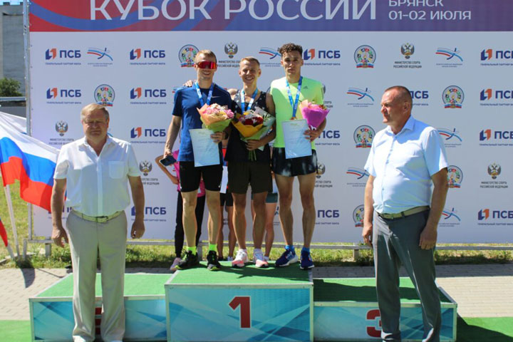 Константин Плохотников – бронзовый призер Кубка России по легкой атлетике