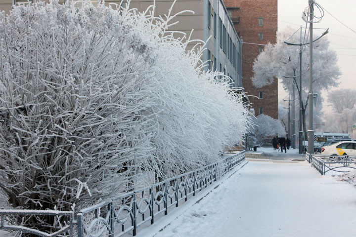Погода в Хакасии на 25  - 27 января