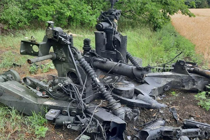 ВКС РФ уничтожили на Украине две американские гаубицы М777