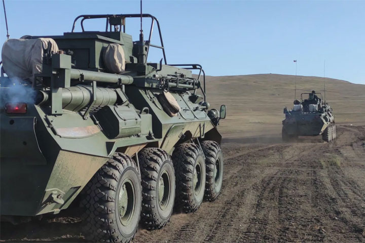Стартовали военные учения РФ и Монголии