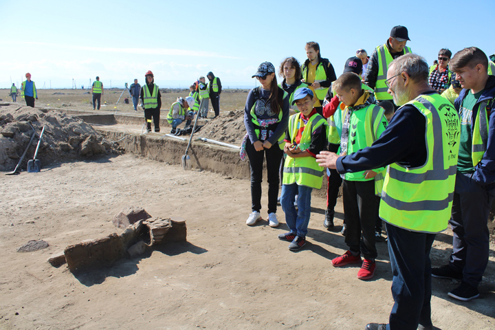 На территории разреза Кирбинский археологи обнаружили уникальный объект