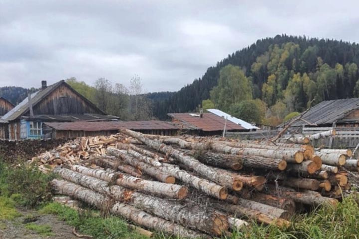 Золотодобытчики помогли жителям Хакасии запастись дровами 
