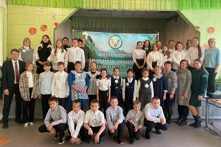 В Хакасии заработало школьное лесничество