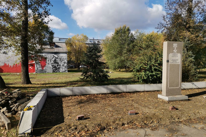 В Парке Победы увековечат память героя из Хакасии