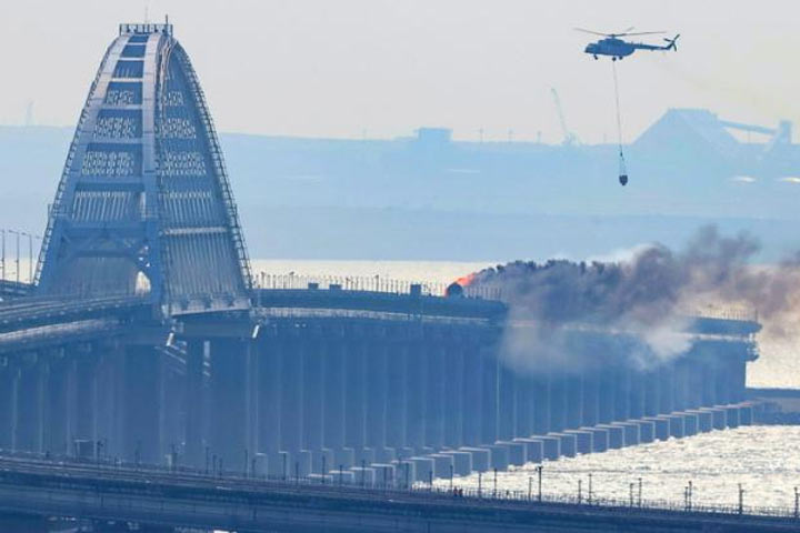 Он-лайн трансляция, день 227-й. Теракт на Крымском мосту