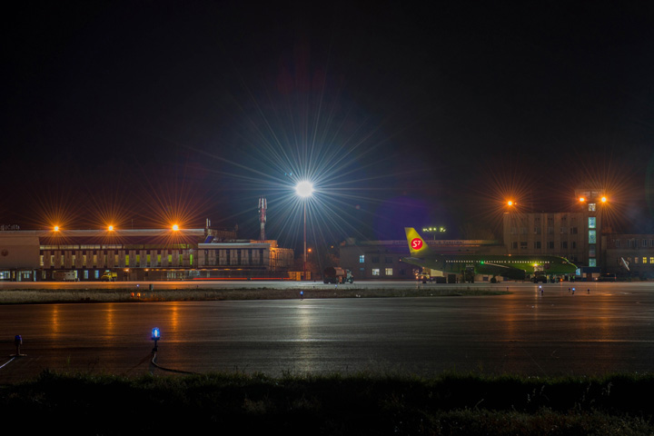 Раннее утро: прибытие самолета Сочи - Абакан показали на фото