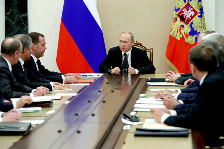 Президент России проведет заседание Совбеза