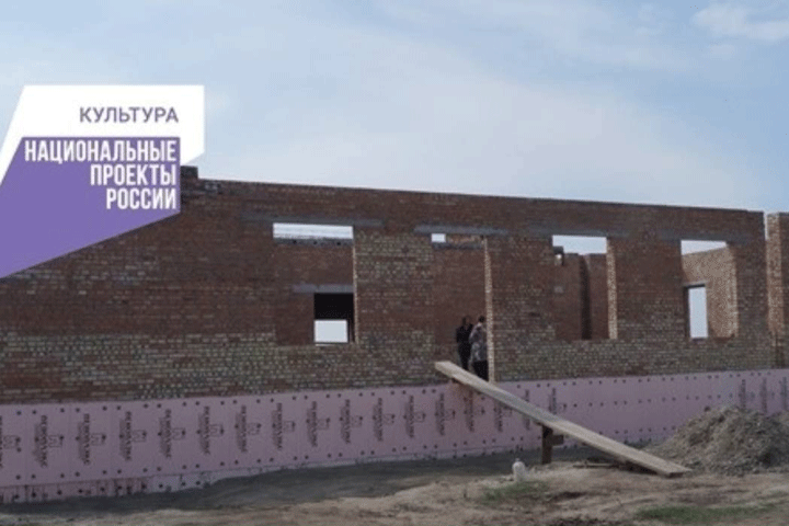 Жители села Алтай с нетерпением ждут момента открытия нового Дома культуры