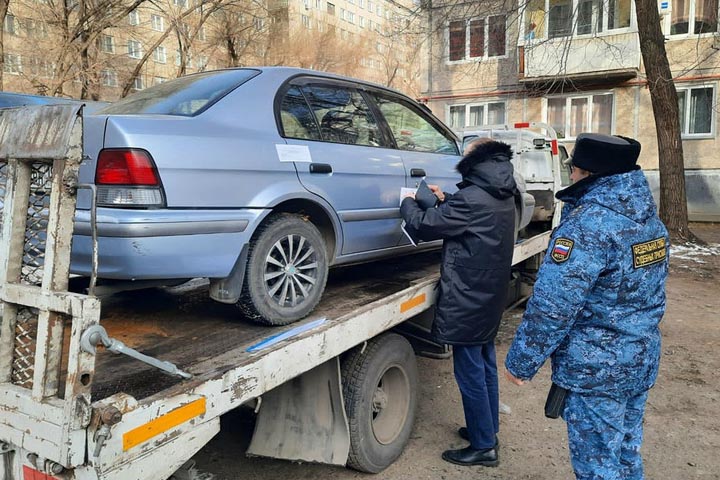 В Хакасии арестованное авто алиментщика отправят на продажу