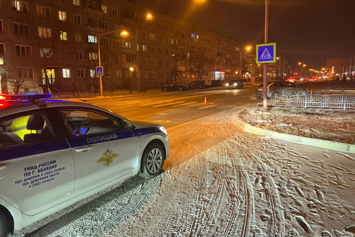 В Абакане по Торосова 70-летний водитель сбил подростка