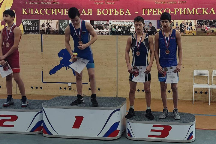 Спортсмены из Хакасии вернулись из Томска с медалями 