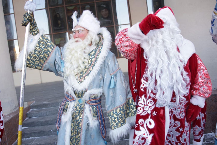 Дед Мороз из Хакасии в числе лучших новогодних волшебников Сибири