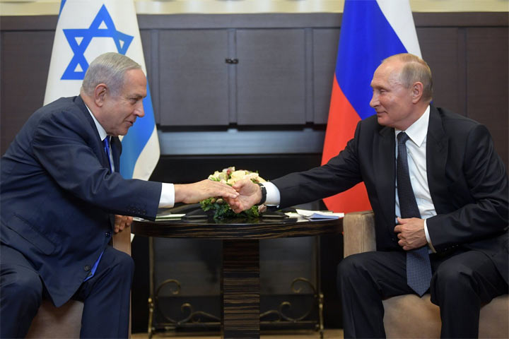 Путин и Нетаньяху обсудили развитие российско-израильских отношений