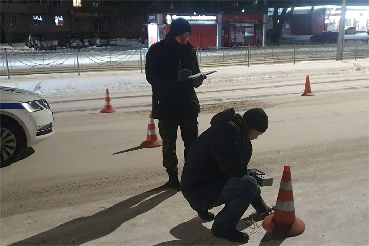 В Абакане измерили освещенность после замены светильников